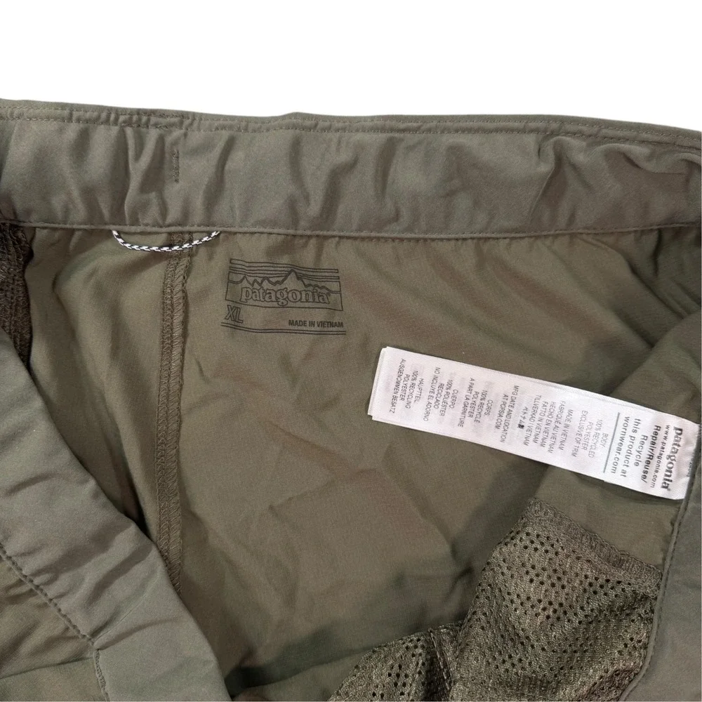 Patagonia Mens Terrebonne Joggers Green Elastic Waist Tapered Pants Size XL
